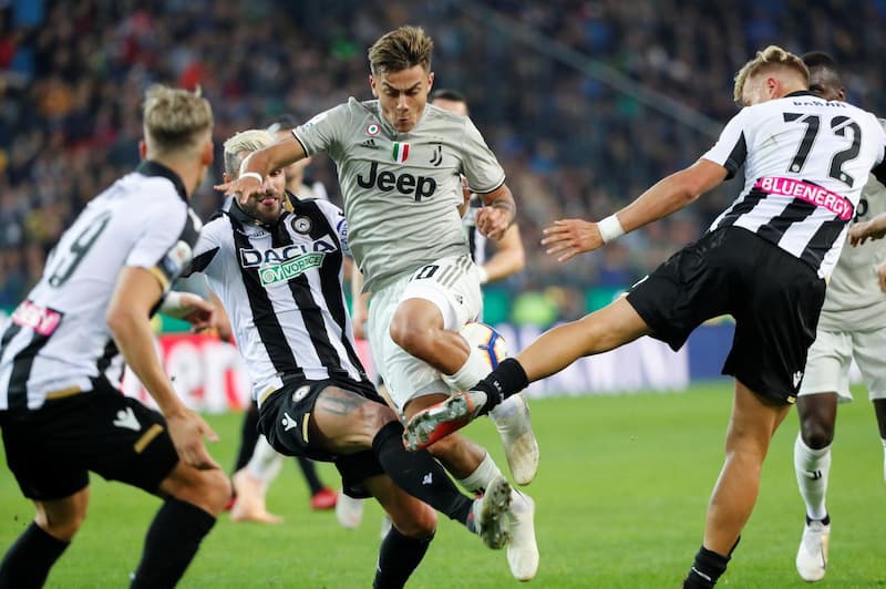 Phong độ của Juventus vs Udinese