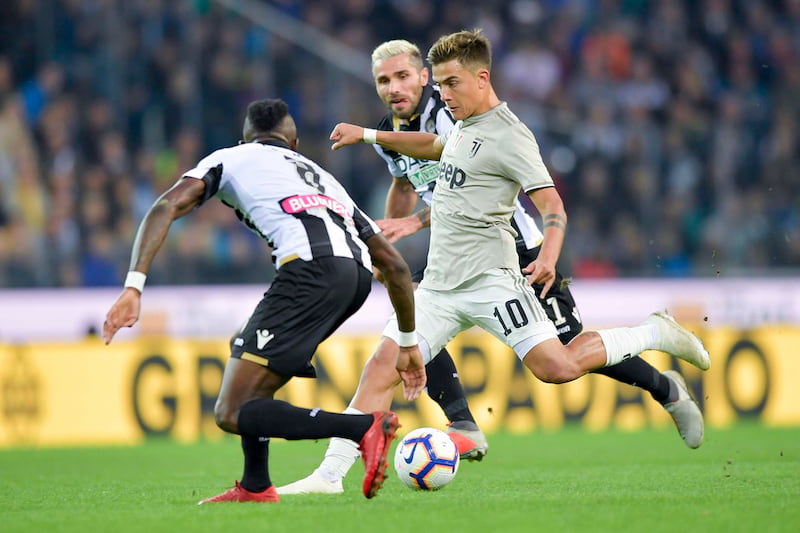 Nhận định lịch sử đối đầu hai đội Juventus vs Udinese
